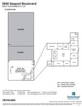 3940 Seaport Blvd, West Sacramento, CA à louer Plan d’étage– Image 1 sur 1