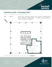 1055 Dunsmuir St, Vancouver, BC à louer Plan d’étage– Image 2 sur 2