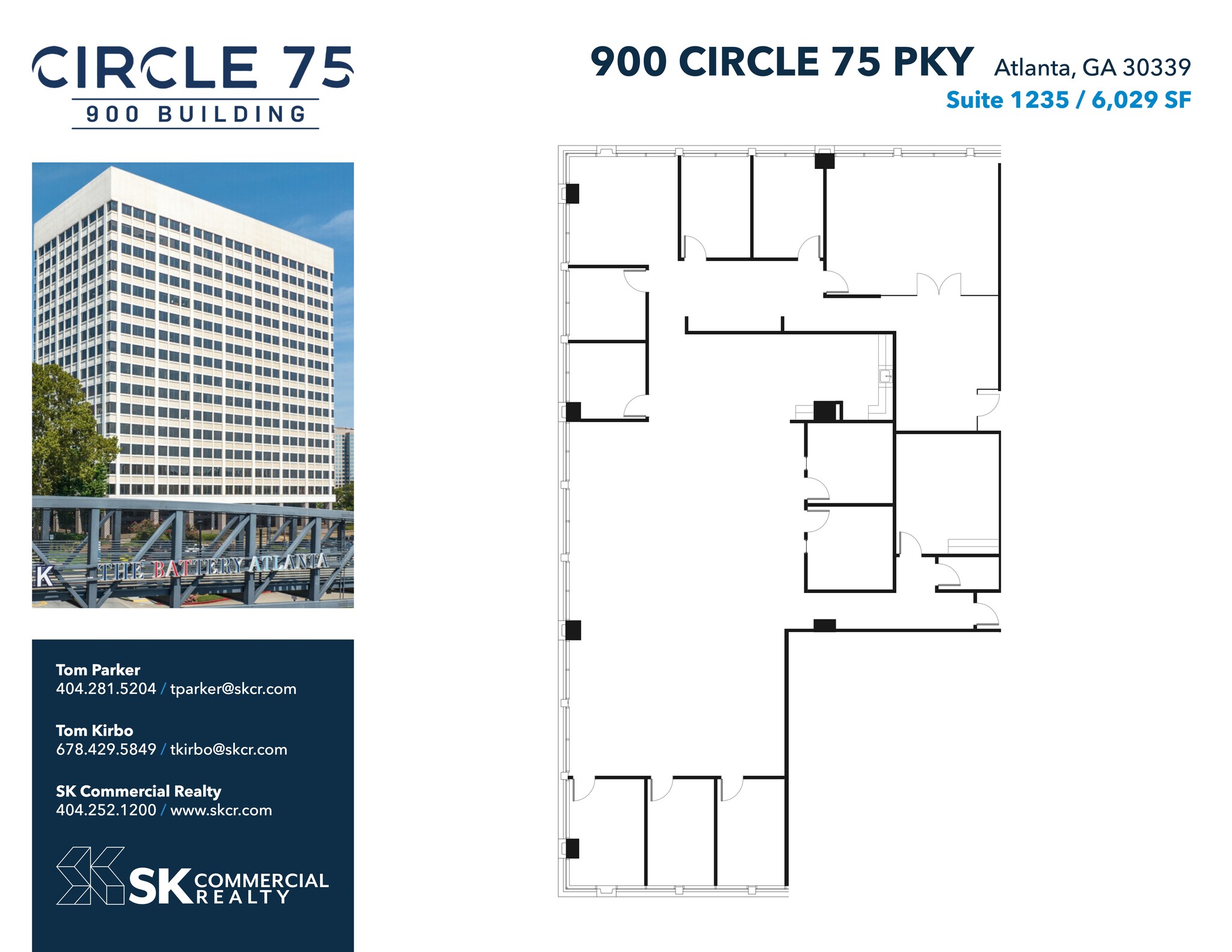 900 Circle 75 Pky SE, Atlanta, GA à louer Plan de site– Image 1 sur 1