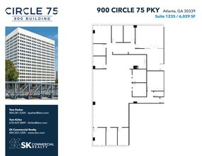 900 Circle 75 Pky SE, Atlanta, GA à louer Plan de site– Image 1 sur 1