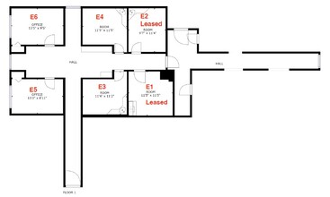 2710 College Ave, Alton, IL à louer Plan d’étage– Image 1 sur 8