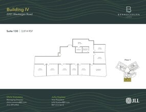 2333 Waukegan Rd, Bannockburn, IL à louer Plan d’étage– Image 1 sur 1