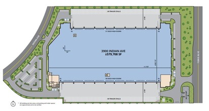 3900 Indian Ave, Perris, CA à louer Plan de site– Image 1 sur 1