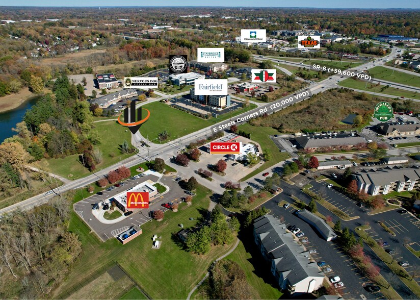 Steels Pointe Rd, Stow, OH à vendre - Aérien – Image 1 sur 3