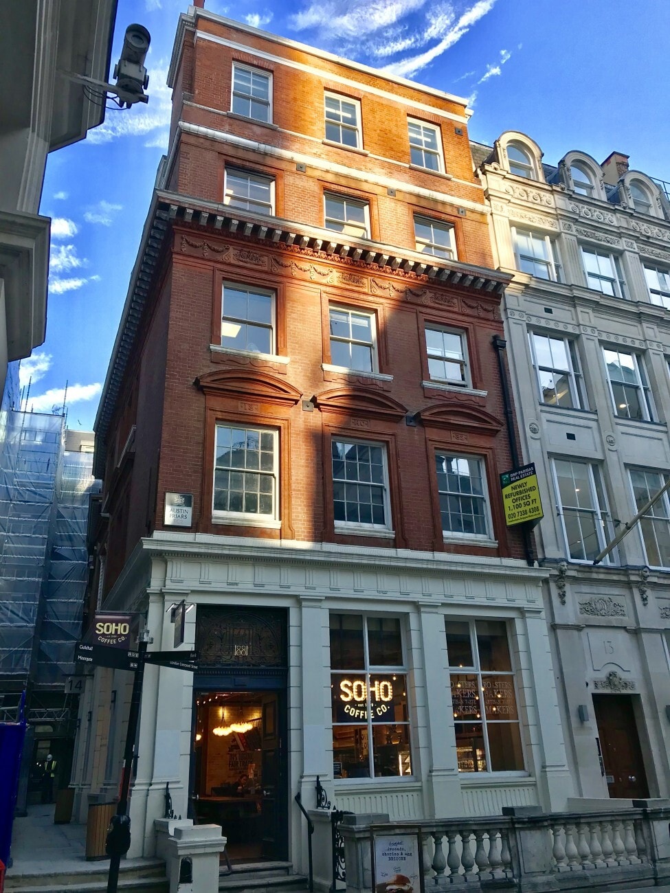 14 Austin Friars, Londres à louer Photo de l’immeuble– Image 1 sur 2