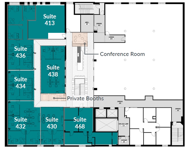 950 Broadway, Tacoma, WA à louer Plan d’étage– Image 1 sur 1