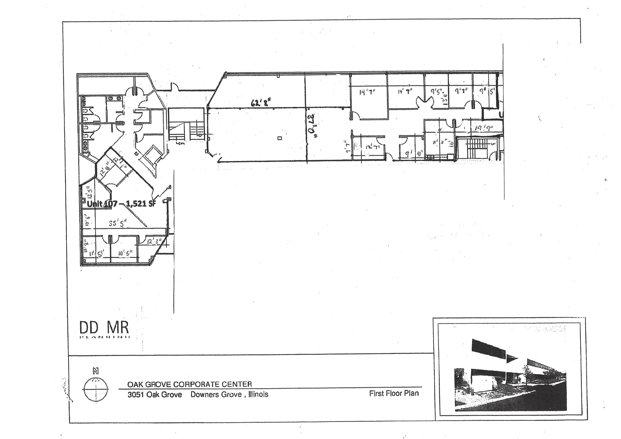 3051 Oak Grove Rd, Downers Grove, IL à louer Plan de site– Image 1 sur 1