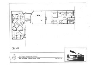 3051 Oak Grove Rd, Downers Grove, IL à louer Plan de site– Image 1 sur 1