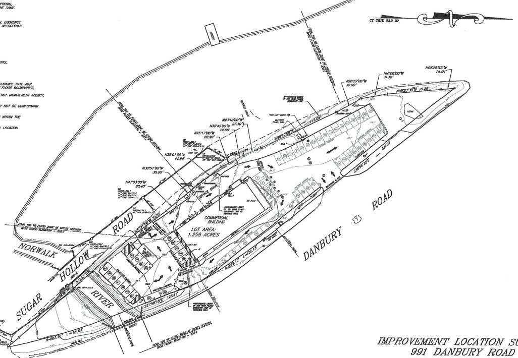 991 Danbury Rd, Wilton, CT à louer Plan de site– Image 1 sur 2
