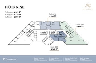 701 Brazos St, Austin, TX à louer Plan de site– Image 1 sur 1