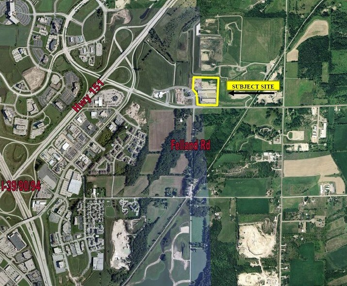 4009 Felland Rd, Madison, WI à louer - Aérien – Image 3 sur 5