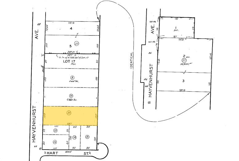 7020 Hayvenhurst Ave, Van Nuys, CA à louer - Plan cadastral – Image 3 sur 3