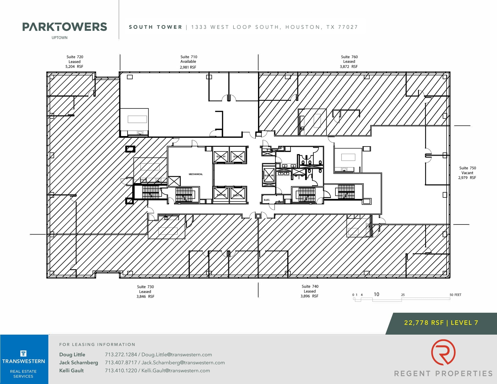1233 West Loop S, Houston, TX à louer Plan d’étage– Image 1 sur 1