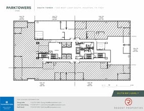 1233 West Loop S, Houston, TX à louer Plan d’étage– Image 1 sur 1