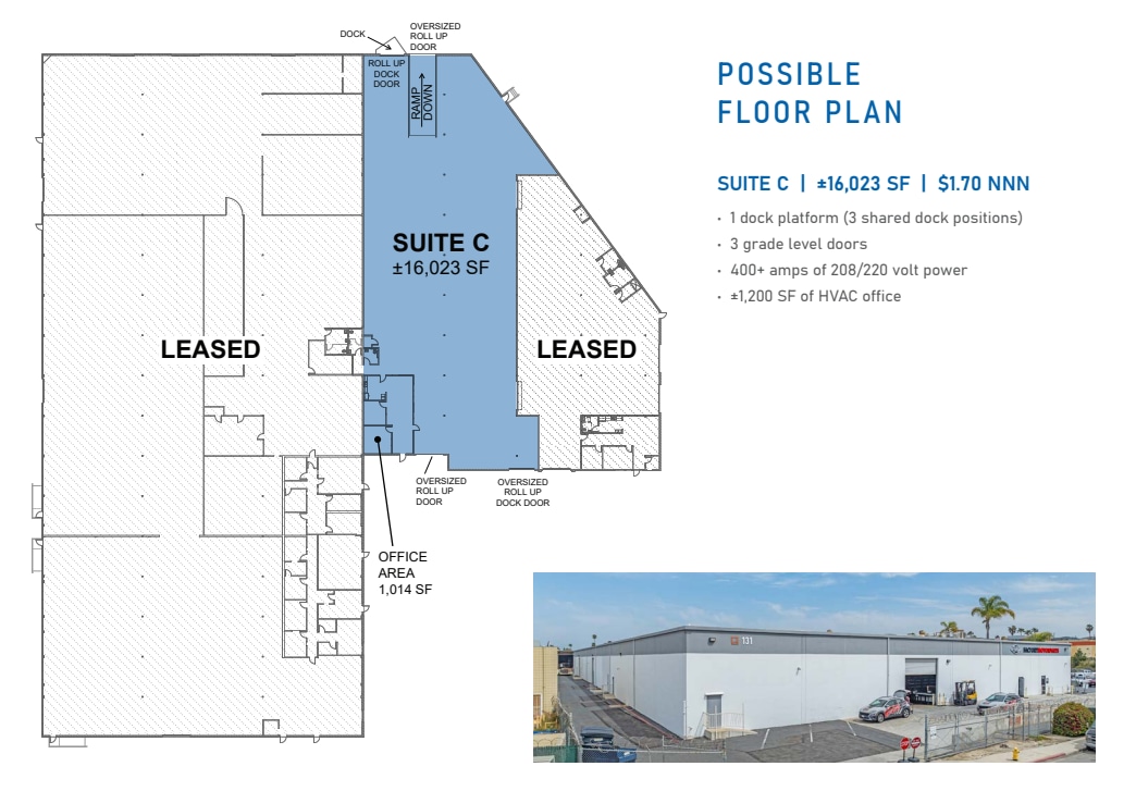 131 W 33rd St, National City, CA à louer Plan d’étage– Image 1 sur 9