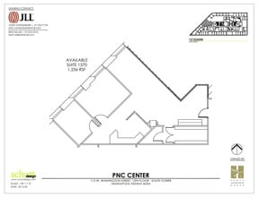 101-115 W Washington St, Indianapolis, IN à louer Plan d’étage– Image 1 sur 1