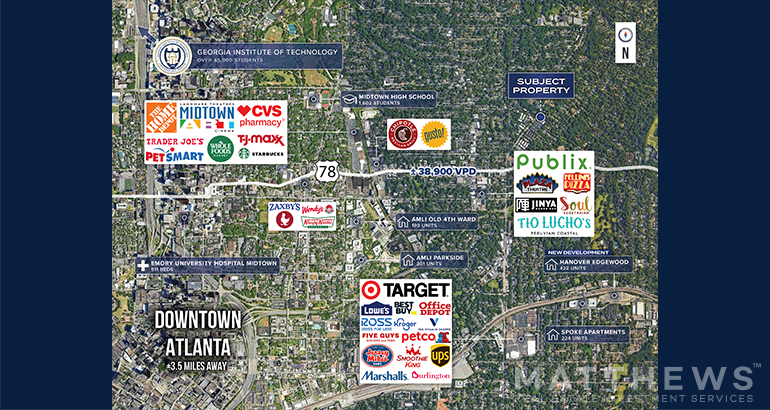 905-909 Briarcliff Rd NE, Atlanta, GA à vendre - Photo de l’immeuble – Image 3 sur 3