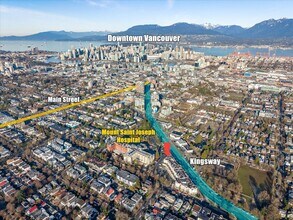 488 Kingsway, Vancouver, BC - Vue aérienne  vue de carte - Image1