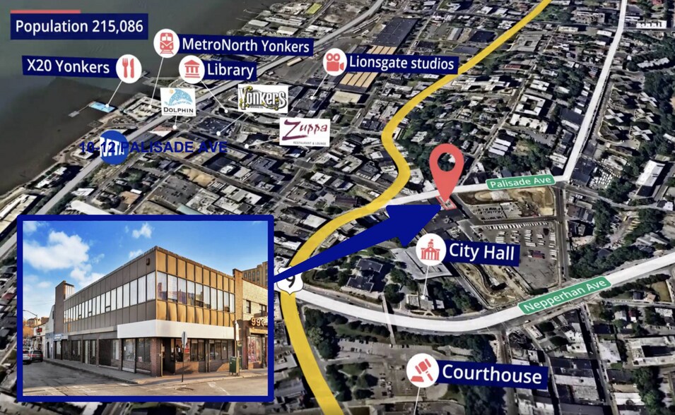 12 Palisade Ave, Yonkers, NY à louer - Photo de l’immeuble – Image 2 sur 5