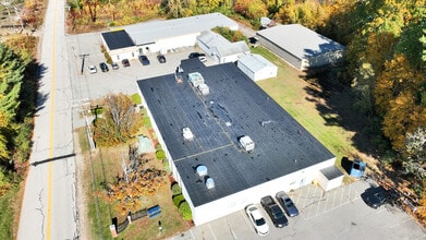 70 Powers St, Milford, NH - Vue aérienne vue de carte