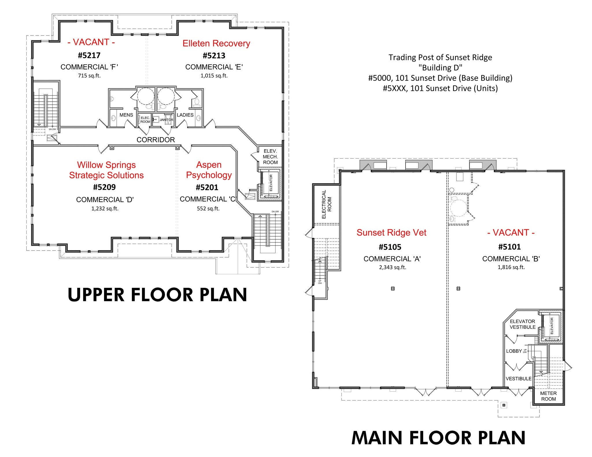 101 Sunset Dr, Cochrane, AB à louer Plan de site– Image 1 sur 1