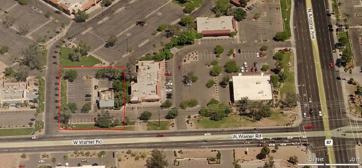 80 W Warner Rd, Chandler, AZ à vendre - Aérien – Image 2 sur 3