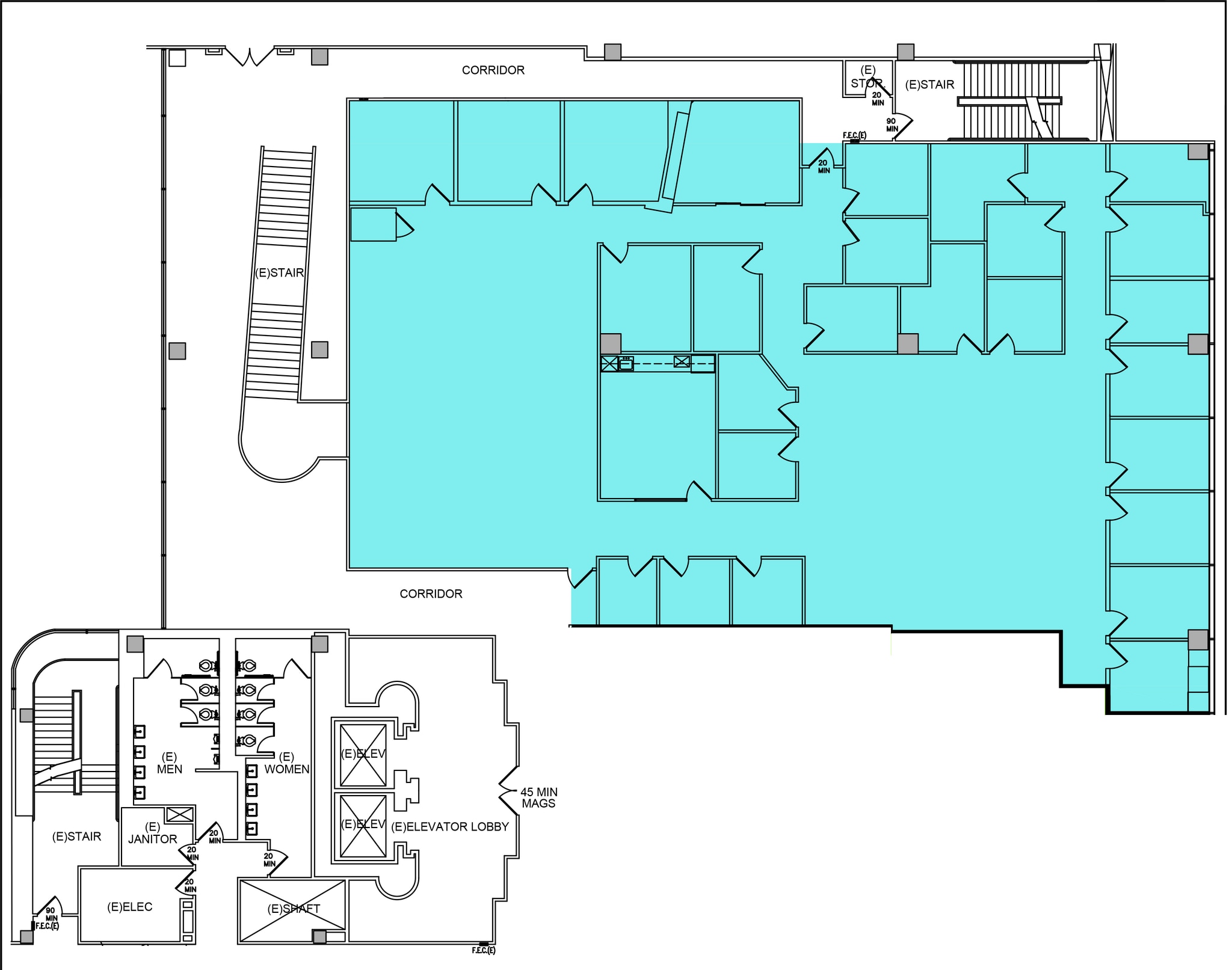 5161 Lankershim Blvd, North Hollywood, CA à louer Plan d’étage– Image 1 sur 7