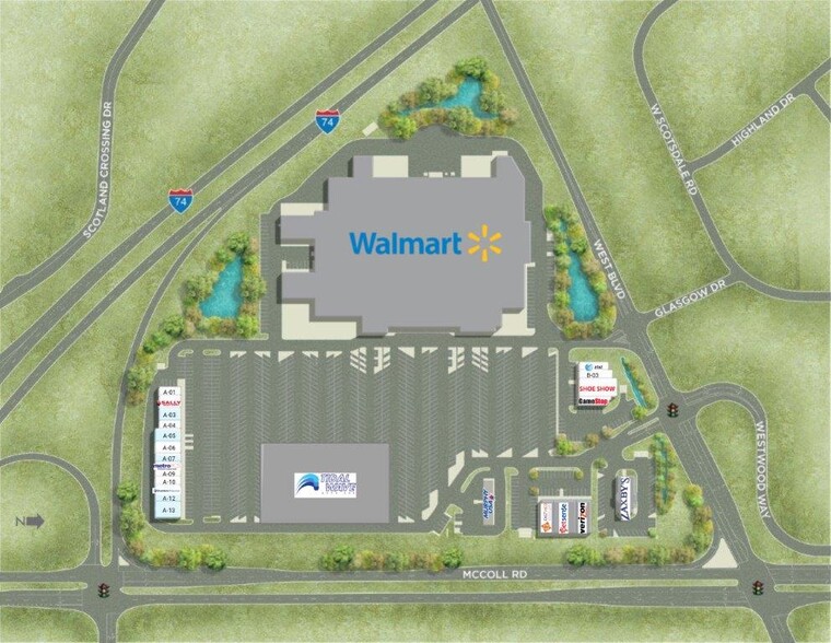 901 US HWY 401 BYPASS, Laurinburg, NC à louer - Photo de l’immeuble – Image 2 sur 6