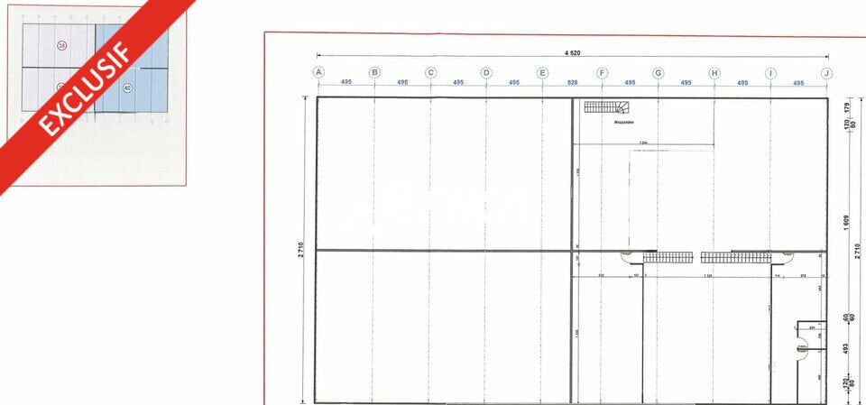 Local d'activités dans L Union à vendre - Plan d’étage – Image 3 sur 5