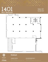 1401 W Morehead St, Charlotte, NC à louer Plan d’étage– Image 1 sur 1