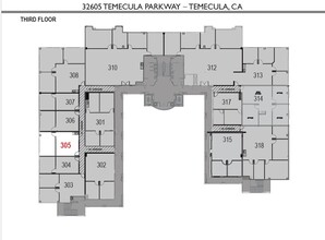 32605 Temecula Pky, Temecula, CA à louer Plan d’étage– Image 1 sur 1