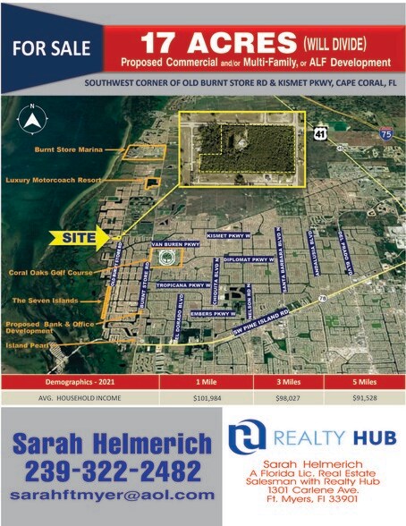 3926 Kismet Pky, Cape Coral, FL à vendre - Aérien – Image 2 sur 2