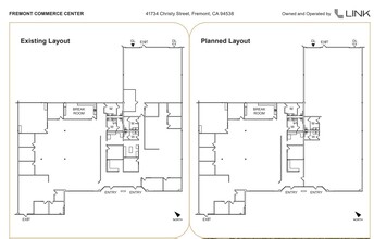 41638-41758 Christy St, Fremont, CA à louer Plan d’étage– Image 2 sur 3