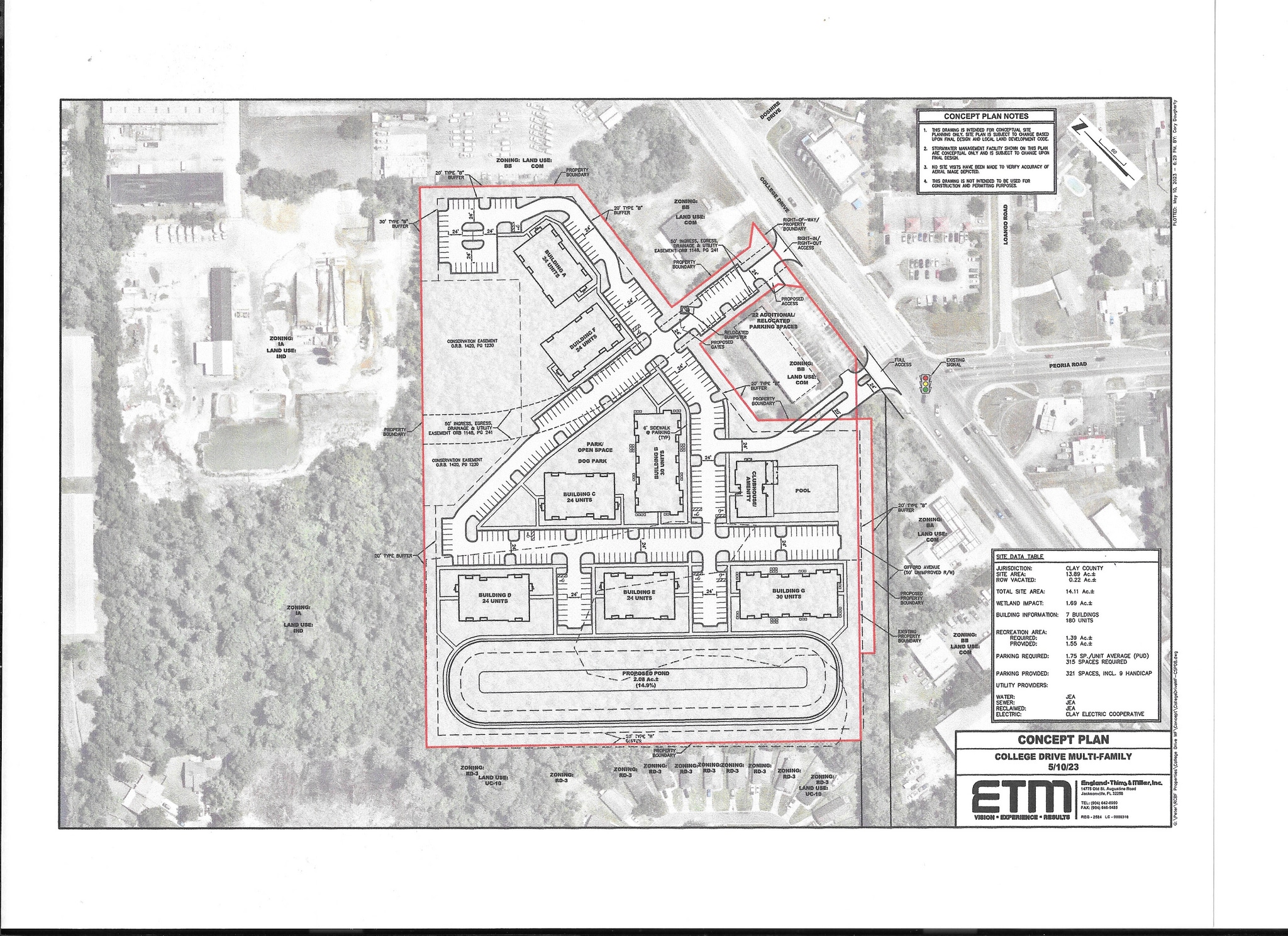 College Drive, Orange Park, FL à vendre Photo principale– Image 1 sur 3