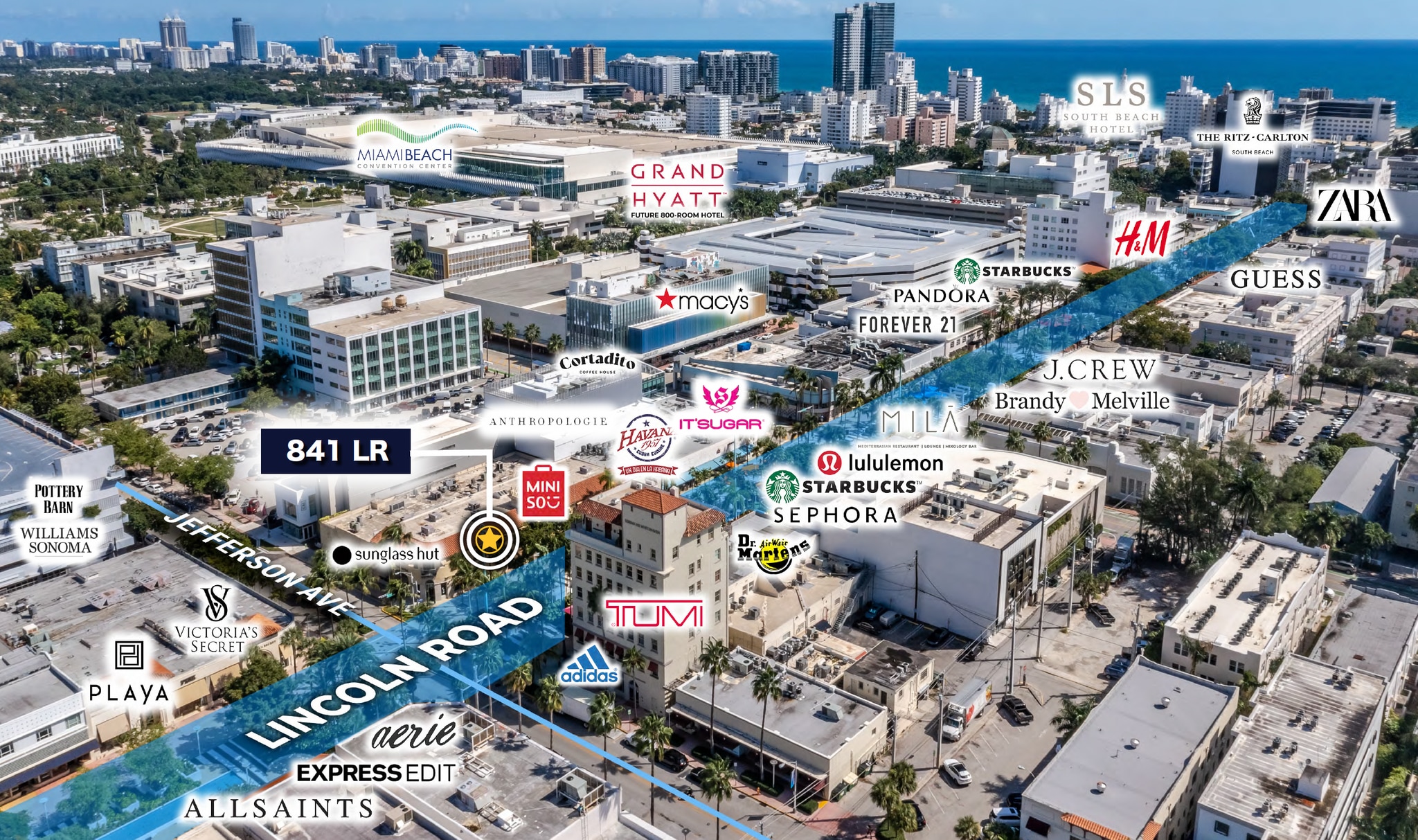 841 Lincoln Rd, Miami Beach, FL à louer Photo de l’immeuble– Image 1 sur 2