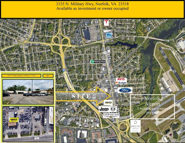 3335 N Military Hwy, Norfolk, VA à vendre - Photo de l’immeuble – Image 3 sur 14