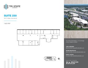 300 Tri State International, Lincolnshire, IL à louer Plan d’étage– Image 1 sur 1