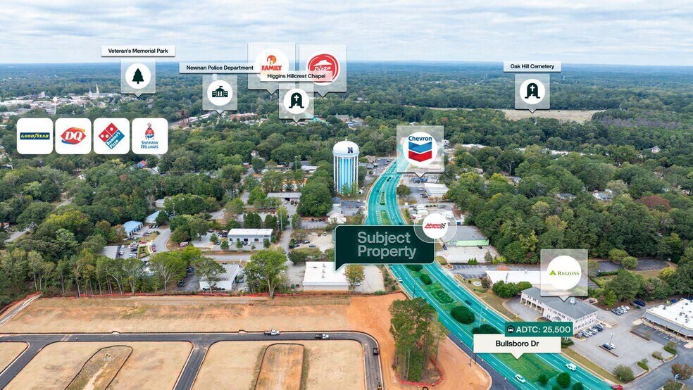 41 Bullsboro Dr, Newnan, GA à vendre - Photo de l’immeuble – Image 2 sur 2