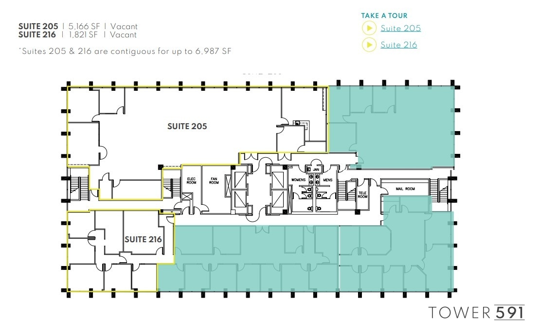 591 Camino de la Reina, San Diego, CA à louer Plan d’étage– Image 1 sur 1