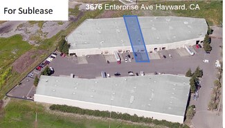 Plus de détails pour 3670-3684 Enterprise Ave, Hayward, CA - Industriel/Logistique à louer