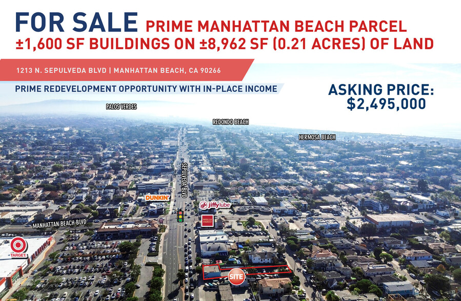 1213 N Sepulveda Blvd, Manhattan Beach, CA à vendre - Photo de l’immeuble – Image 2 sur 2