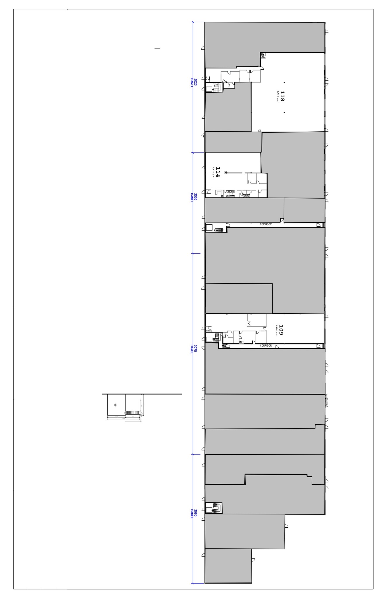 3023 Boul Wilfrid-Hamel, Québec, QC à louer Plan de site– Image 1 sur 1