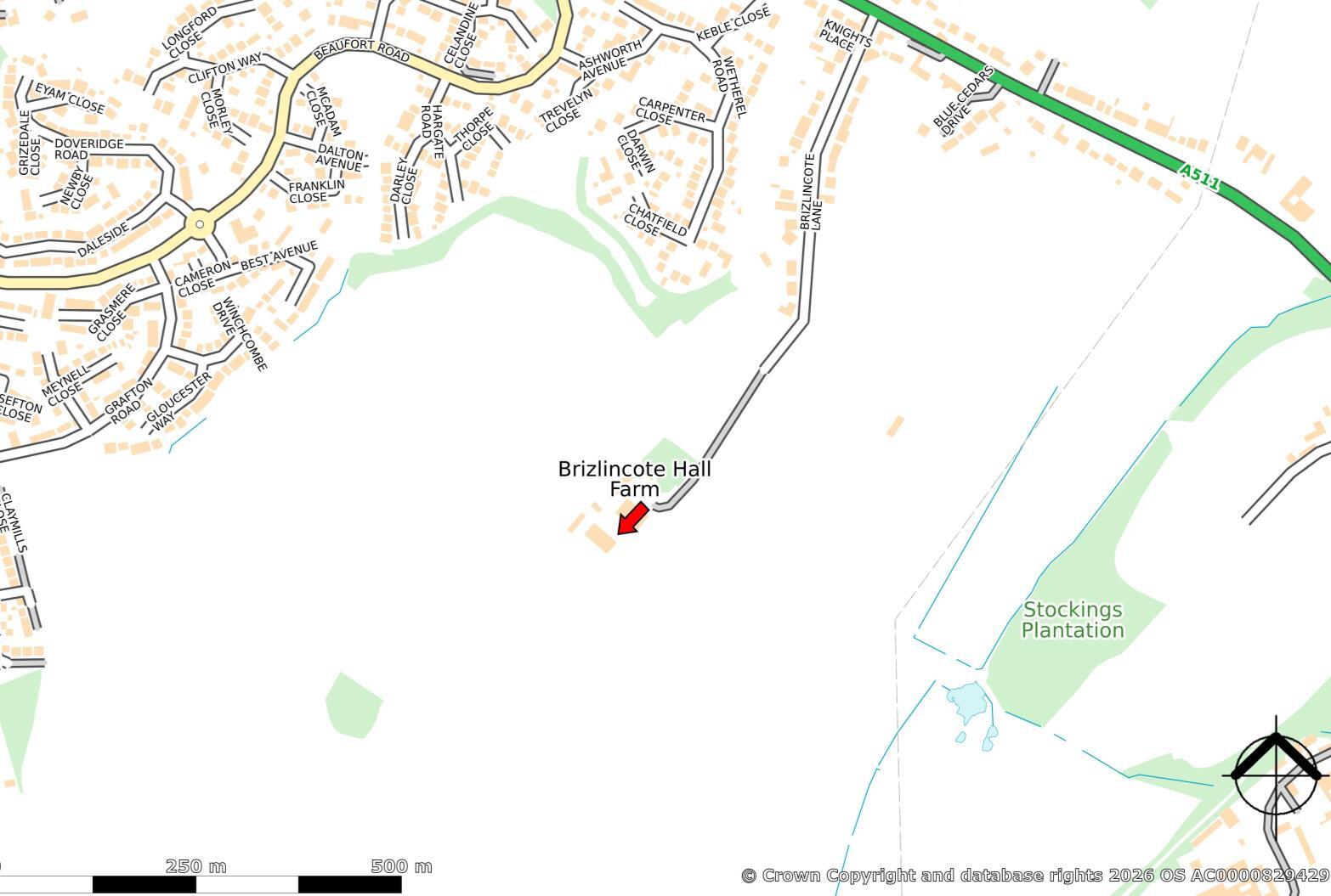 Brizlincote Ln, Burton On Trent à louer Carte– Image 1 sur 5