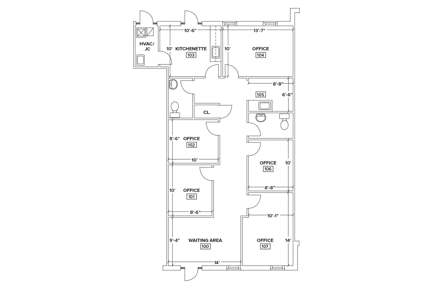 3322 Us Highway 22, Branchburg, NJ à louer Plan d’étage– Image 1 sur 2