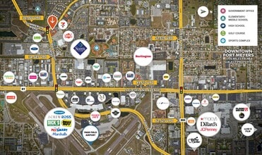 1701 Boy Scout Dr, Fort Myers, FL - VUE AÉRIENNE vue de carte