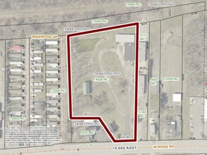 4300 W Ridge Rd, Erie, PA à louer Plan cadastral– Image 2 sur 14