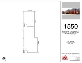 1550 N Northwest Hwy, Park Ridge, IL à louer Plan de site– Image 1 sur 1