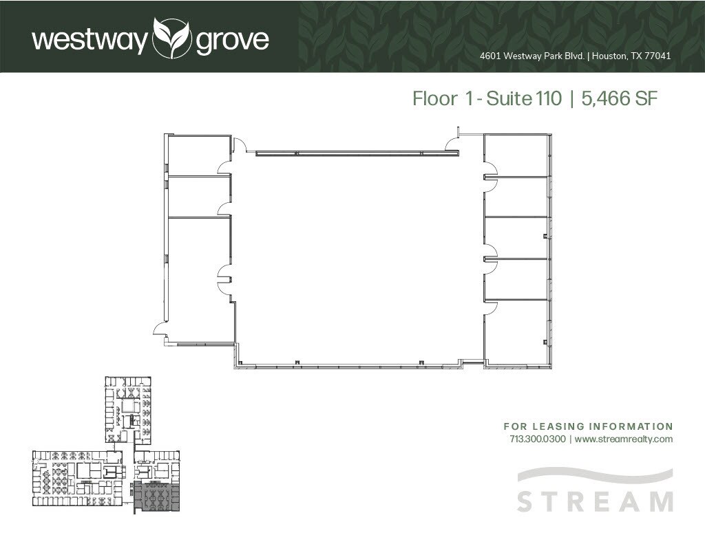 4601 Westway Park Blvd, Houston, TX à louer Plan d’étage– Image 1 sur 1