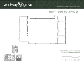 4601 Westway Park Blvd, Houston, TX à louer Plan d’étage– Image 1 sur 1