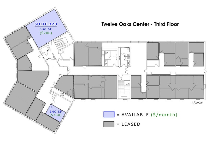 1801 Oberlin Rd, Middletown, PA à louer - Plan d’étage – Image 2 sur 2